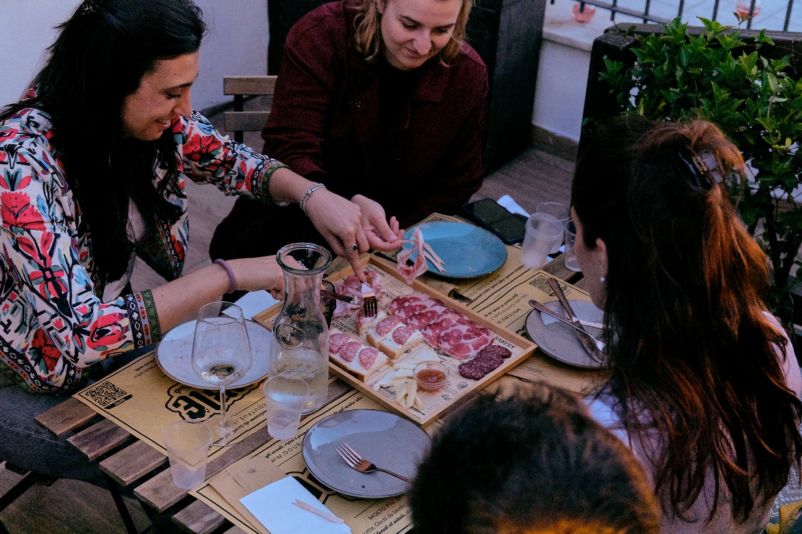 tagliere salumi al Double Out Pub